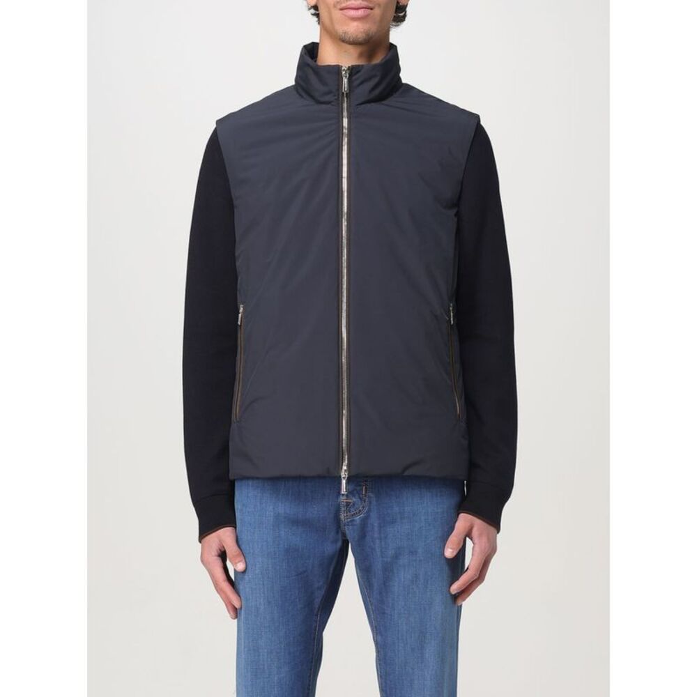 Moorer Jacket Men Blue